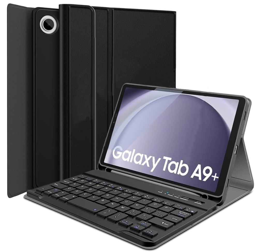 Pouzdro Klávesnice pro Samsung Galaxy Tab A9+ Plus 11 2023 X210 X215 X216