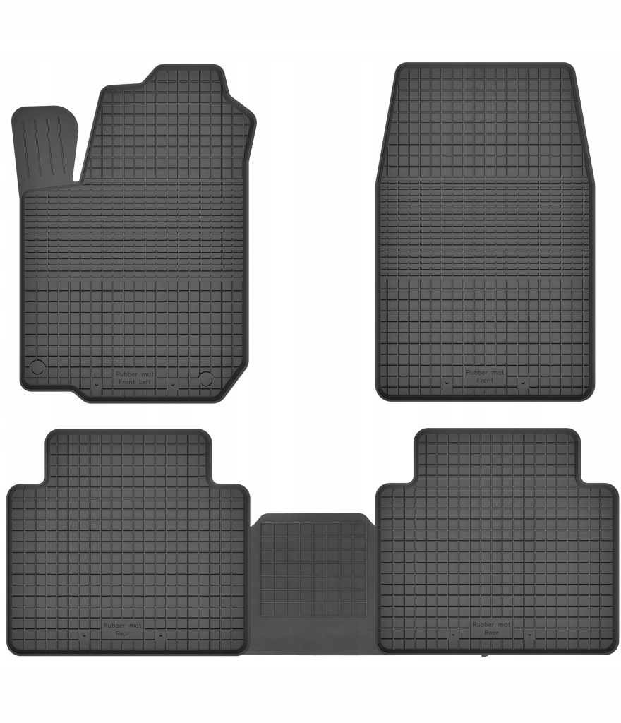Gumové koberce pro Mitsubishi Outlander I 1 Tunel