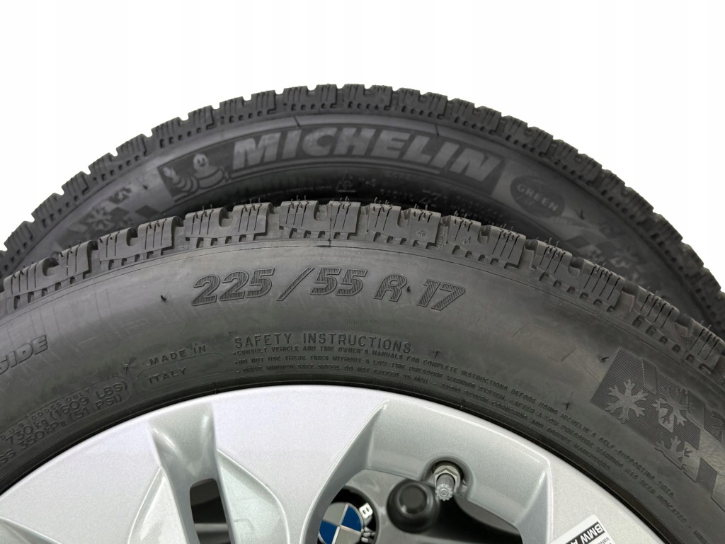 Bmw X1 F48 X2 F39 Felgi Koła Zimowe 225/55R17 Michelin Pilot Alpin 97H NOWE — zdjęcie 10