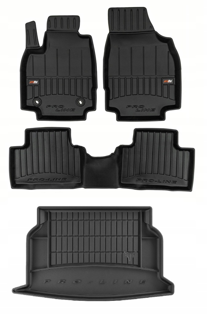 Set 3D Koberce a rohož do kufru Mg 3 Hatchback od roku 2024