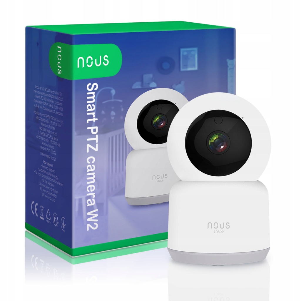 Inteligentní WiFi Ptz Ip kamera 3MP rotace 355°/90° Tracking, microSD 256GB