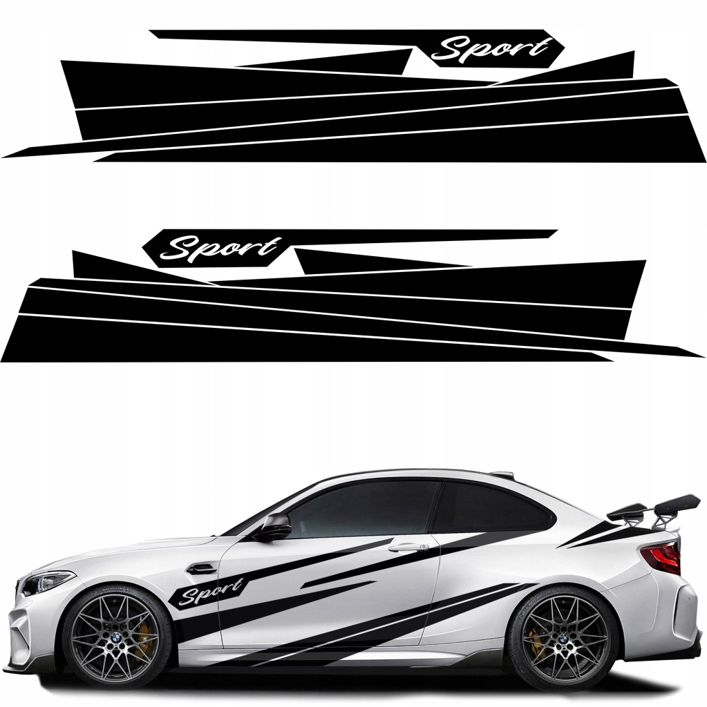 Samolepka Na Auto Camo Geometrie Sport 44x500 cm