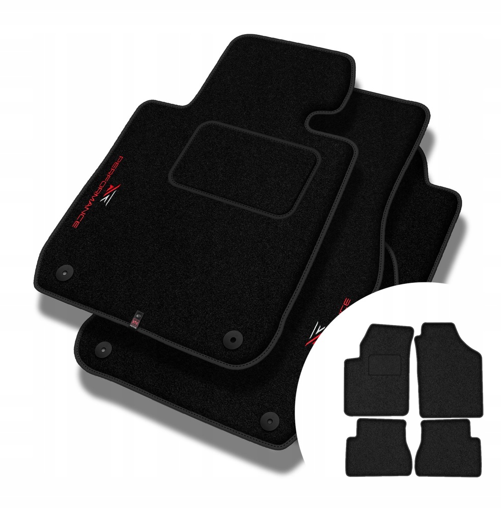 Velurové koberce Performance pro Kia Picanto I 2003-2011