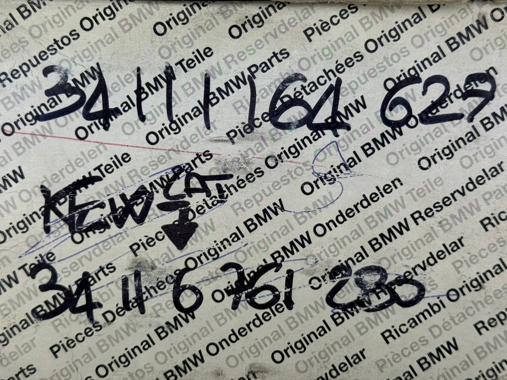 BMW 5 E39 Klocki Hamulcowe Przednie Przód Nowe OE 6761280 — zdjęcie 4