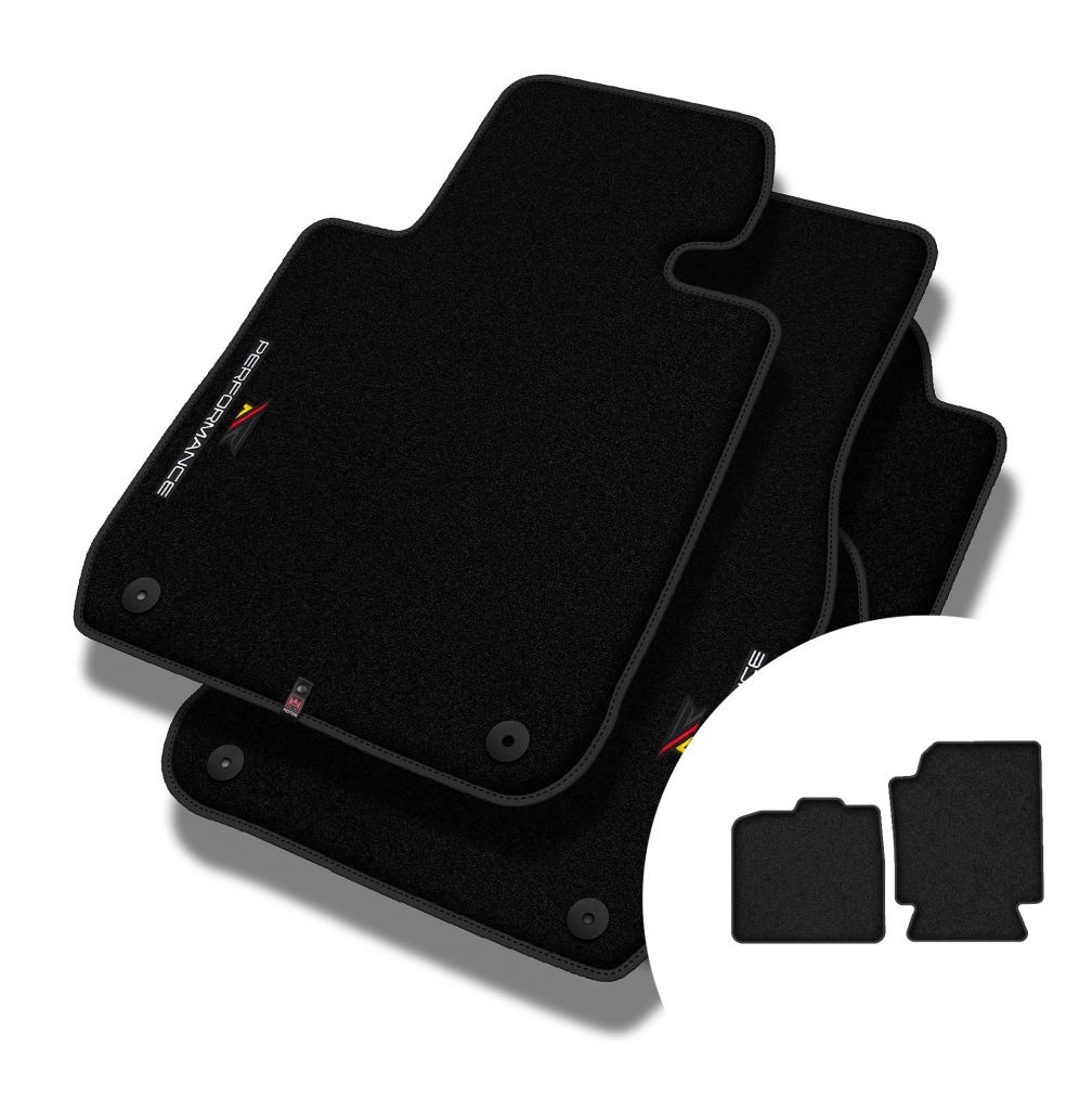 Velurové koberce Performance Premium pro Smart Fortwo II 2007-2014