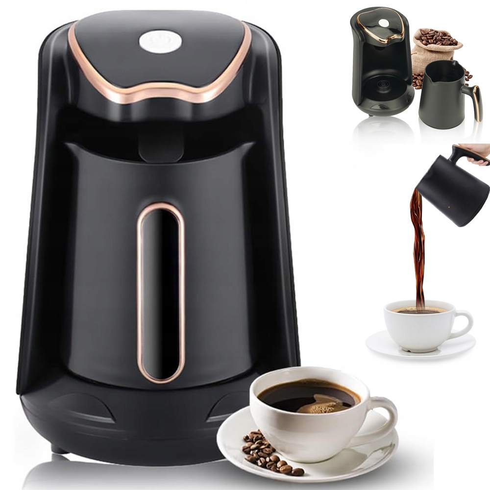 Elektrický Kávovar A Kávovar Na Espresso, 4 Šálky Kávy
