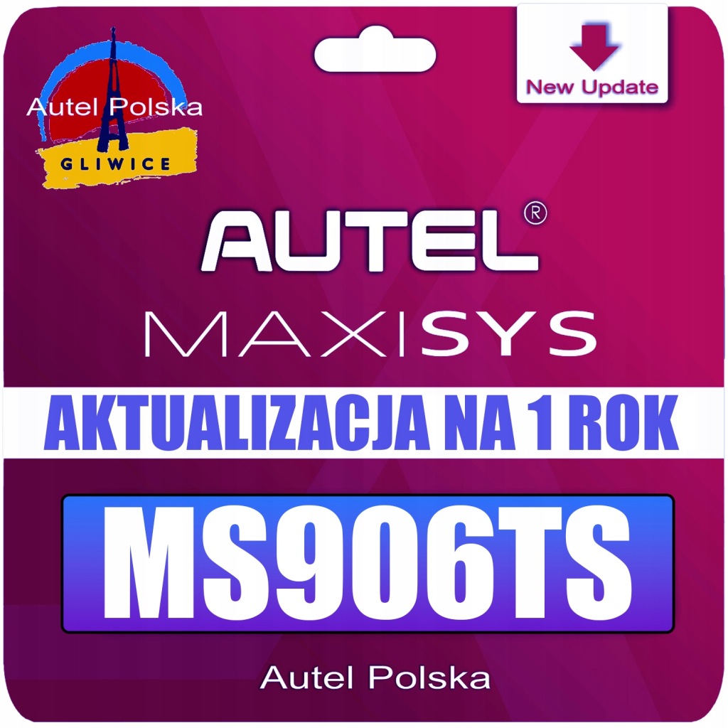 Aktualizace Diagnostického Testeru Autel MaxiSYS MS906TS Pl 1 Rok Pl