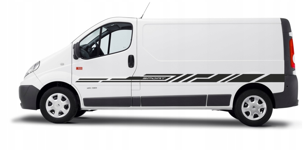Samolepky Renault Trafic Opel Vivaro Long L2 New Line Sport 1 barva