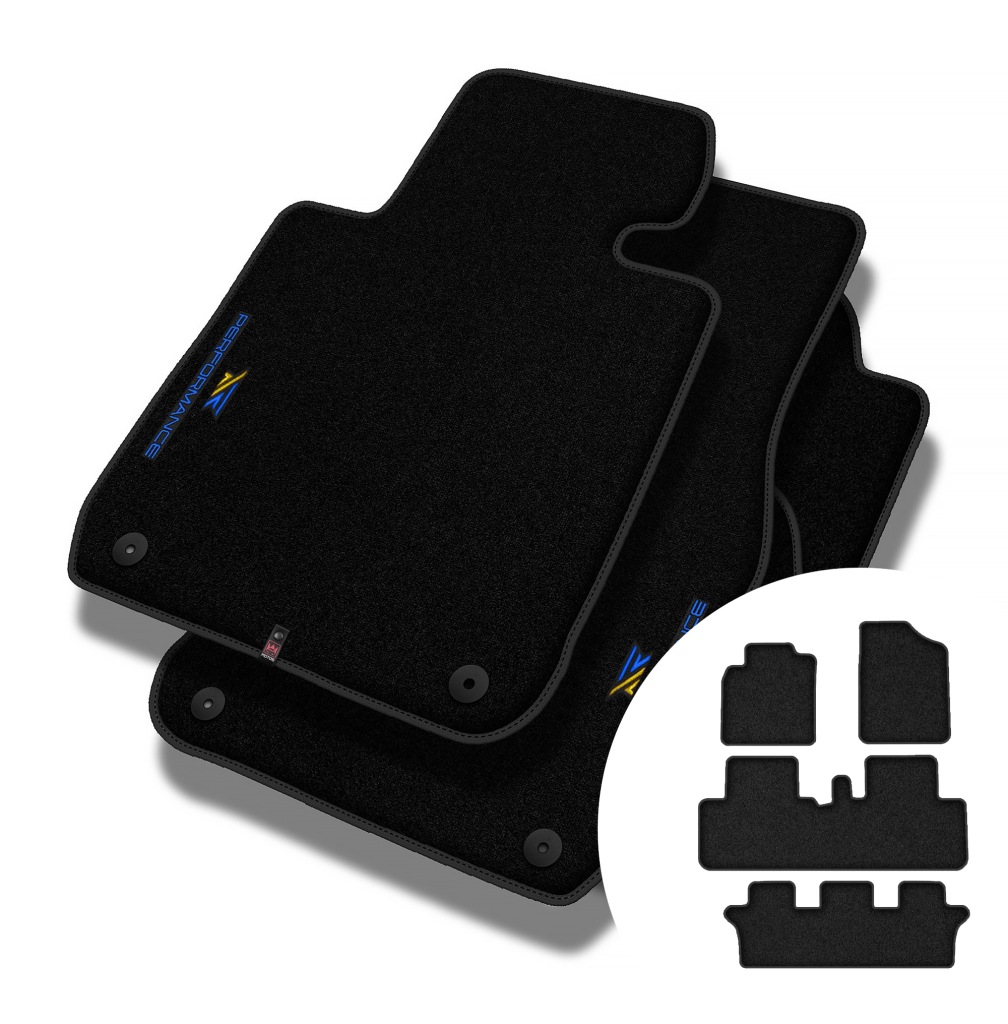 Velurové koberce Performance Premium pro Toyota Avensis Verso 2001-2009