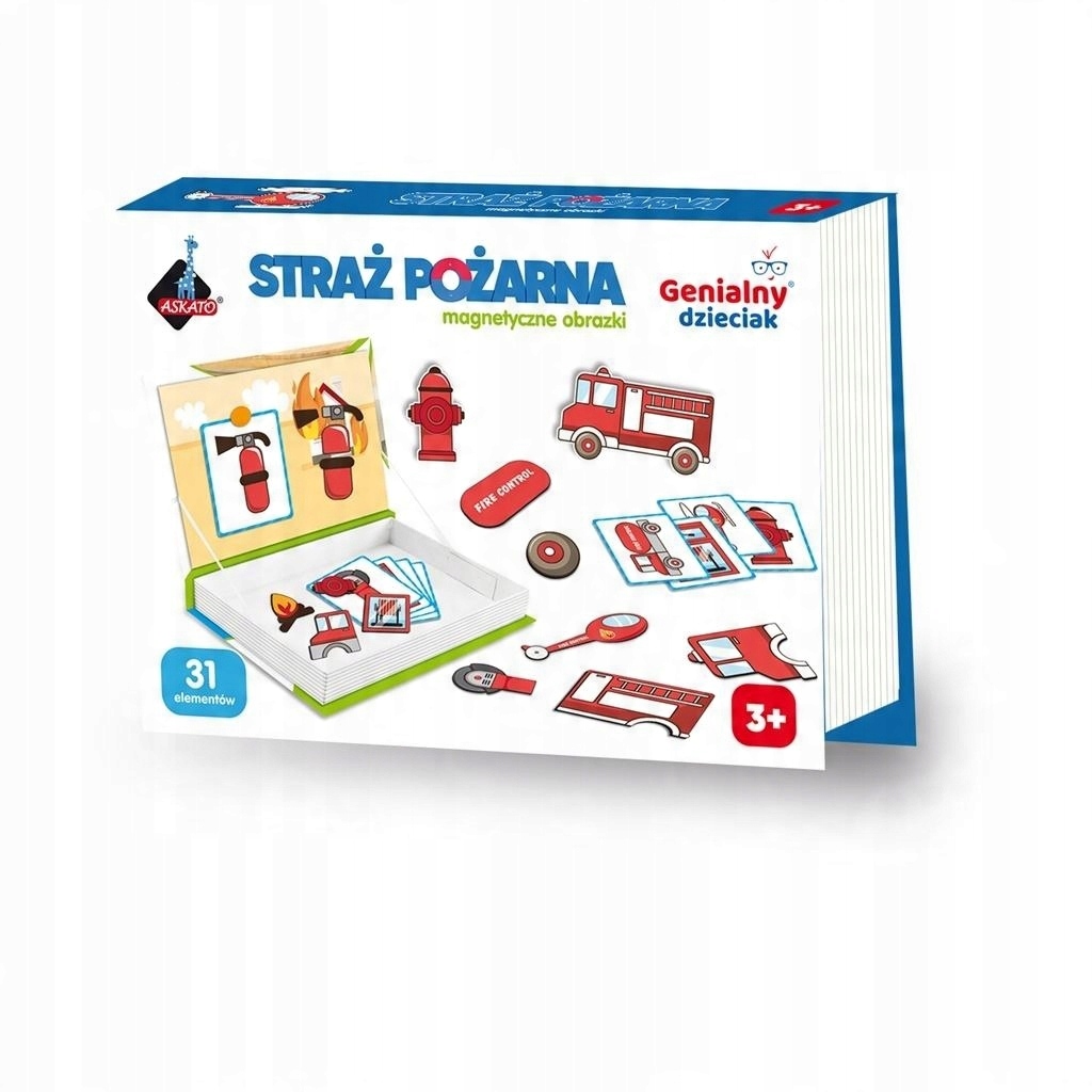 Vzdělávací Puzzle stimulující myšlení pro dítě Hasiči Extra