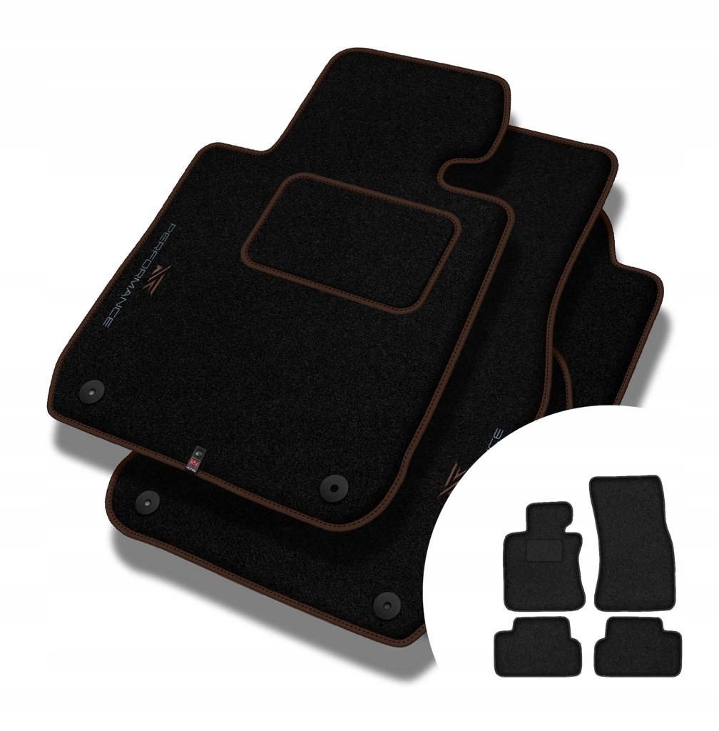 Velurové koberce Performance pro Bmw řady 6 E63 2003-2010