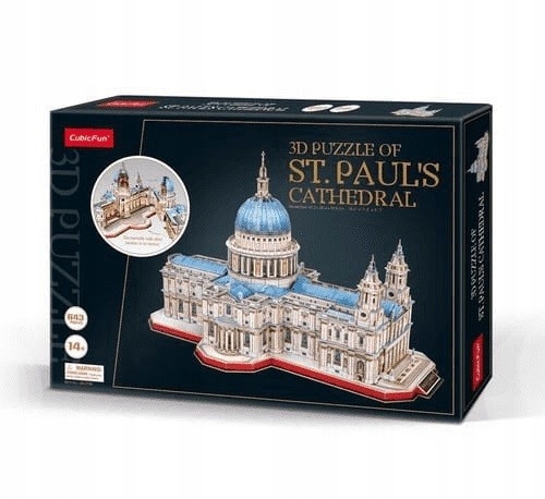 Puzzle pro Děti 7 let 3D skládačka Puzzle Katedrála svatého Pavla v Londýně