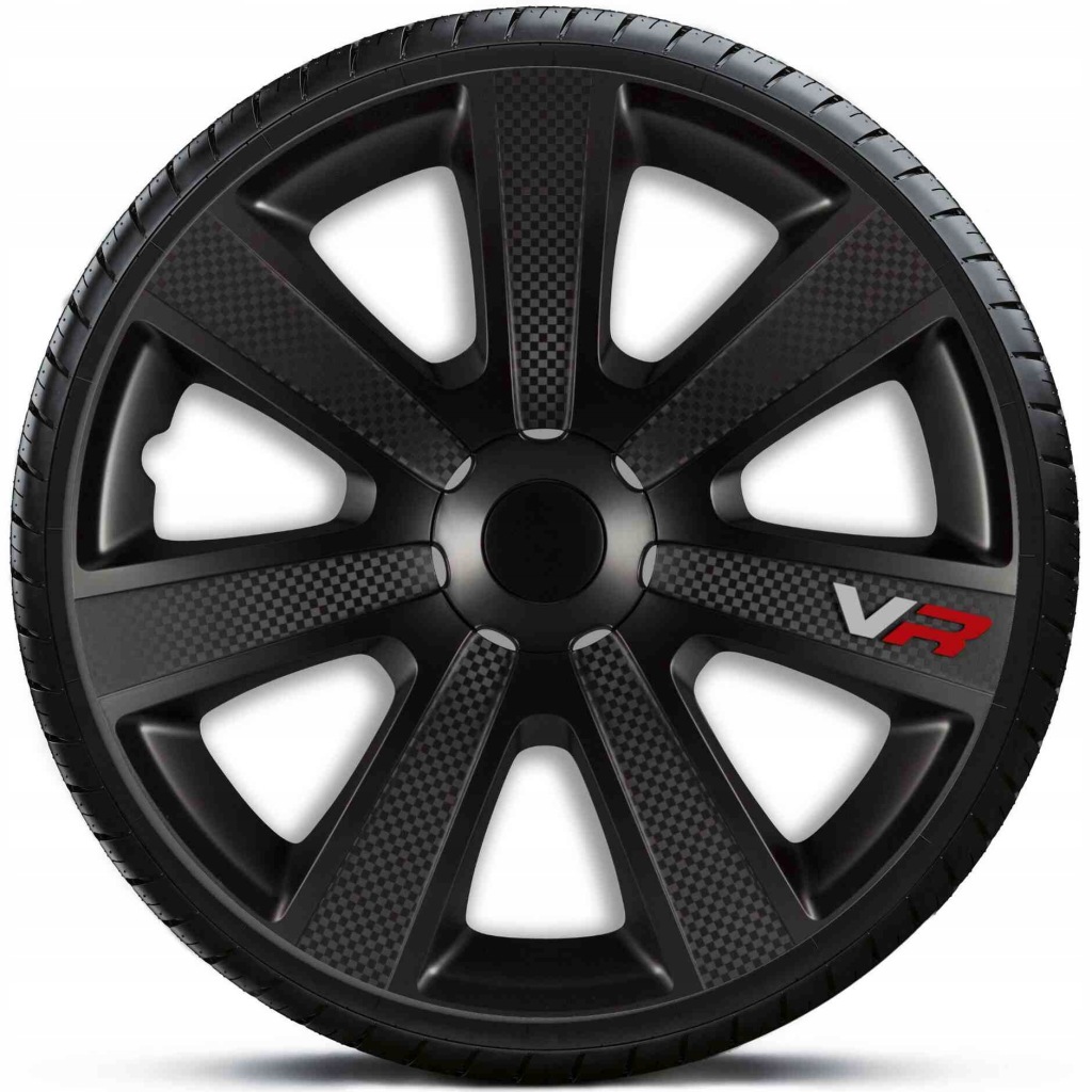 Univerzální Poklice Vr Carbon Black 13 palců