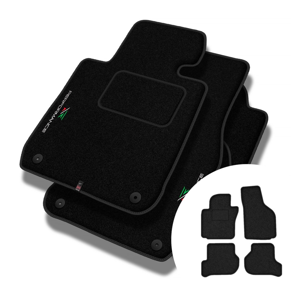 Velurové koberce Performance pro Škoda Octavia II 2004-2008