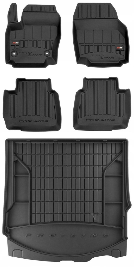 Set 3D Gumové rohože a rohože Ford Mondeo Mk4 Kombi 2007-2012