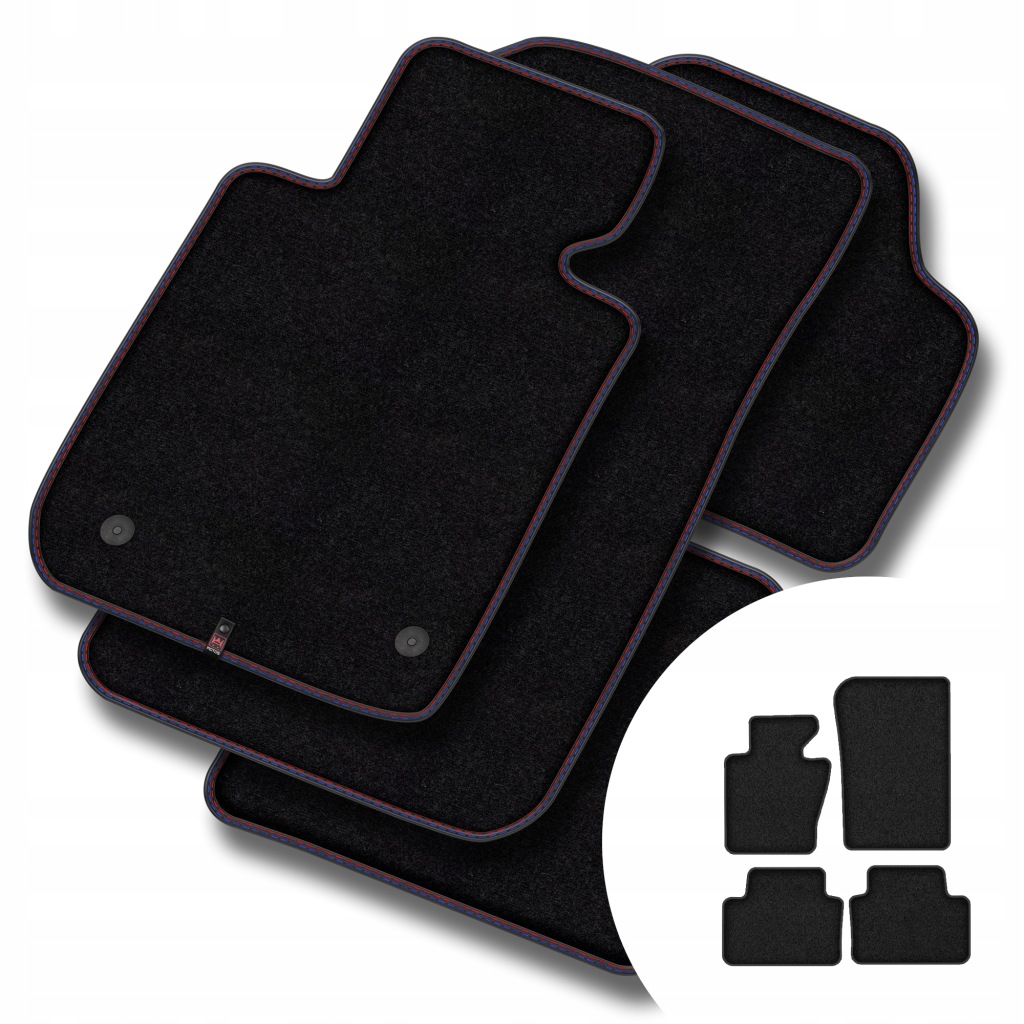 Velurové koberce Premium pro Bmw X3 E83 2003-2010