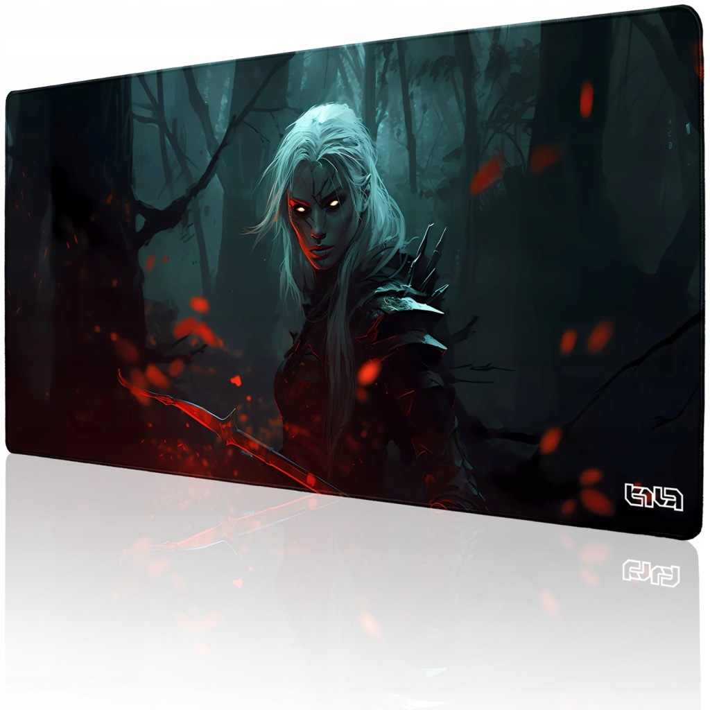 Velká Podložka Pod Myš Lukostřelkyně Xia 100x50 Tilt Protiskluzová