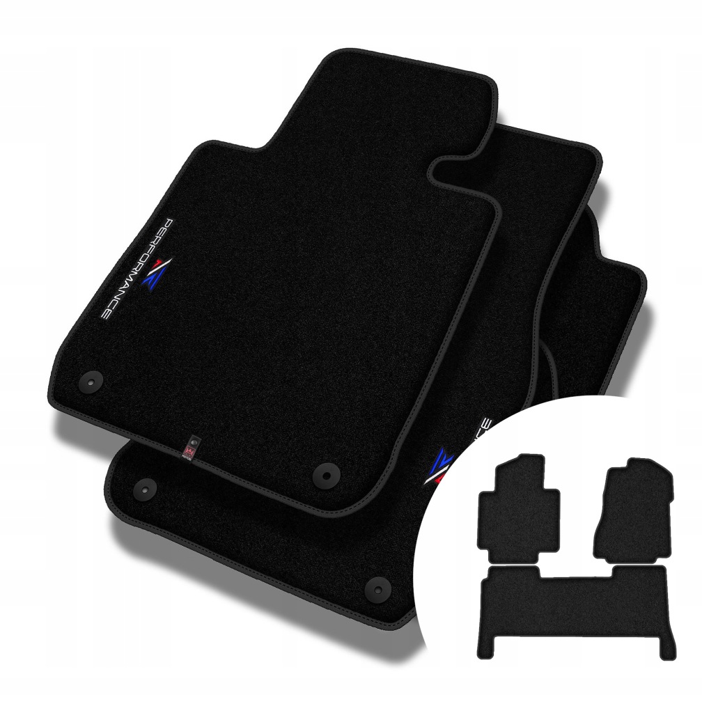 Velurové koberce Performance pro Nissan NV200 2009-2019 5 osob