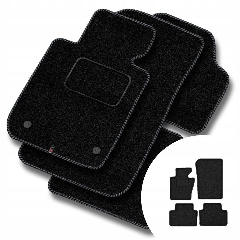 Velurové koberce Streak pro Bmw X3 E83 2003-2010
