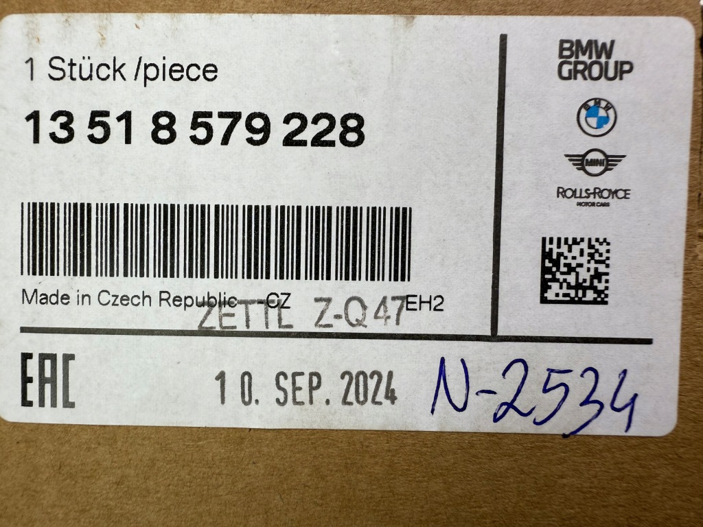 Bmw F39 G01 G30 Pompa Wysokiego Ciśnienia Wtryskowa BOSCH OE 8579228 NOWA — zdjęcie 10