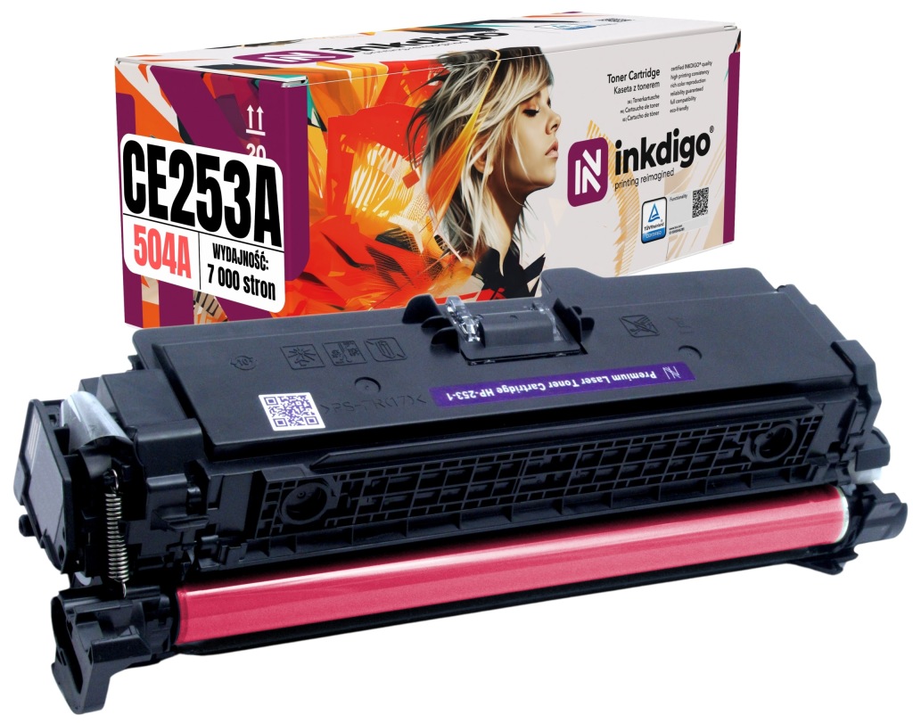 Toner CE253A 504A pro Hp Color Laserjet CP3525 Mag