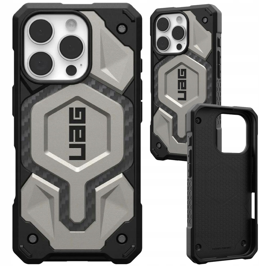 Pouzdro pro iPhone 16 Pro, Uag pro MagSafe, pevné pancéřové pouzdro na telefon