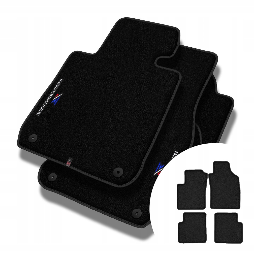 Velurové koberce Performance Premium pro Fiat Panda II 2003-2012