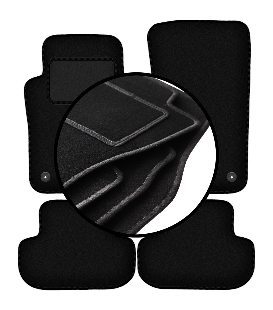 Velurové koberce komplet pro: Chevrolet Camaro V 0 (2006-2015)