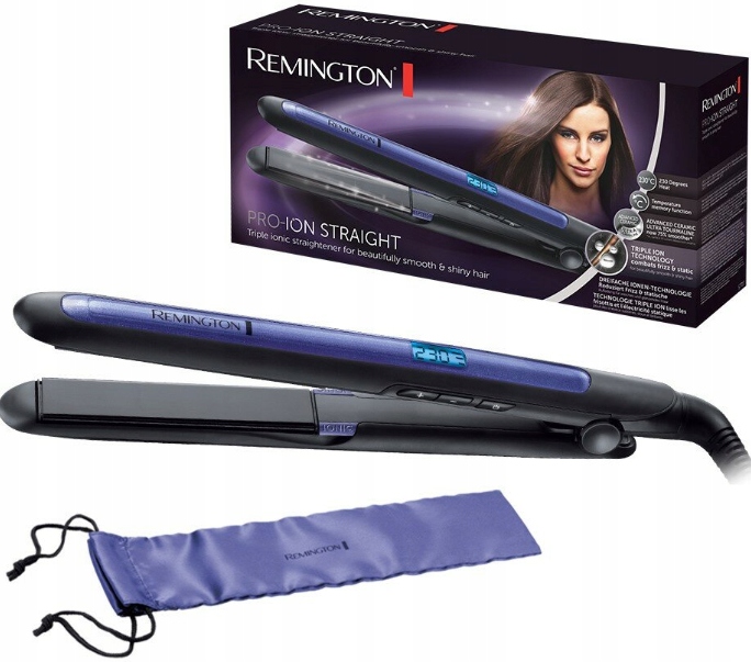 Keramická Žehlička Na Vlasy Remington Trojitá Ionizace, 9 Nastavení Teploty