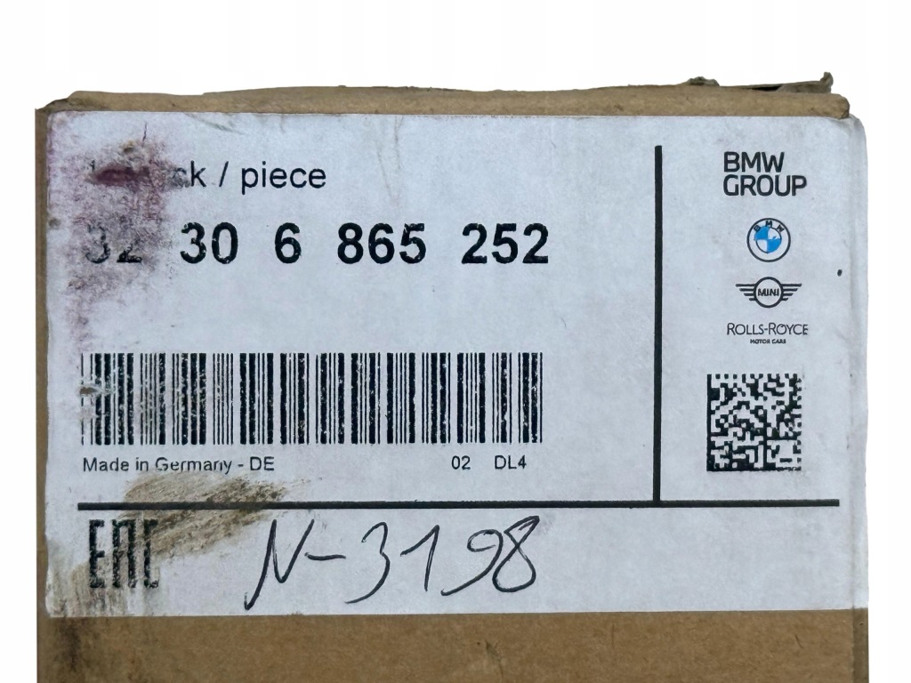 BMW F55 F56 F57 Wałek Kolumny Kierowniczej Nowy OE 6865252 — zdjęcie 6