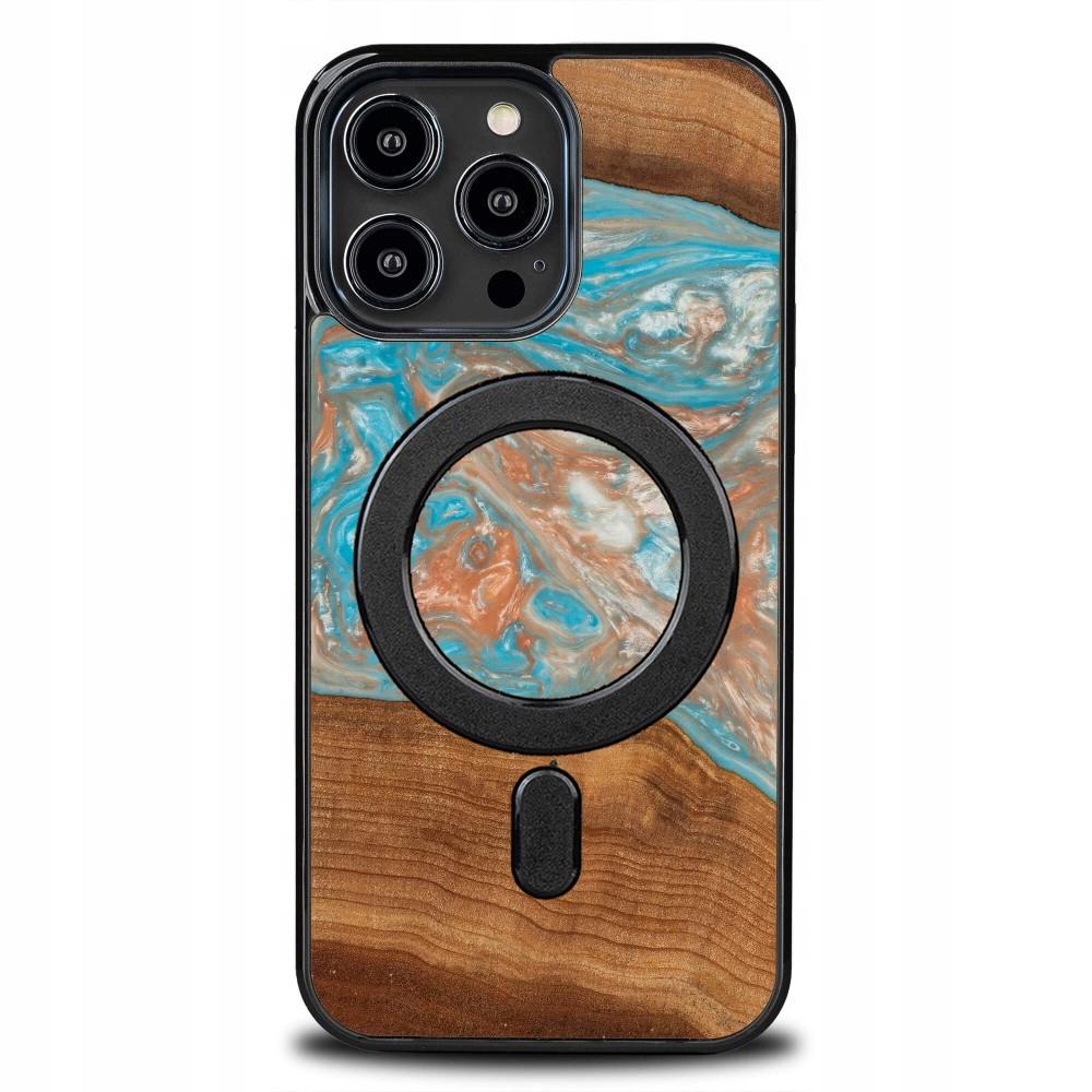 Pouzdro Bewood Unikátní pro iPhone 14 Pro Max Planety Saturn s MagSafe