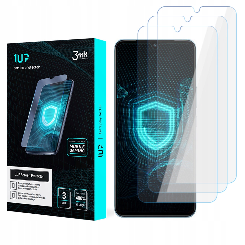 3x Fólie 3mk 1UP na displej pro Vivo S15e