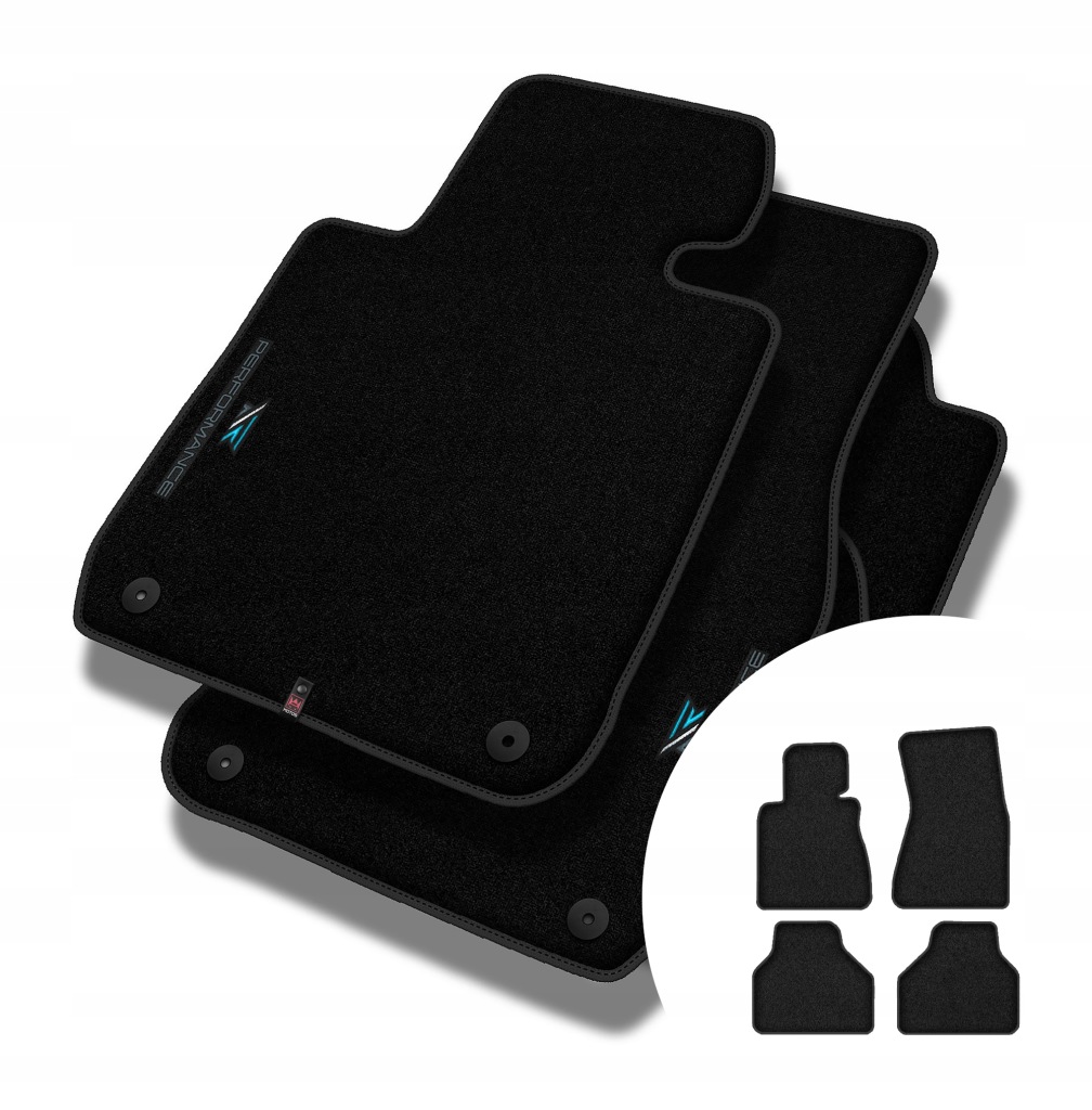 Velurové koberce Performance Premium pro Bmw řady 7 E66 2002-2008