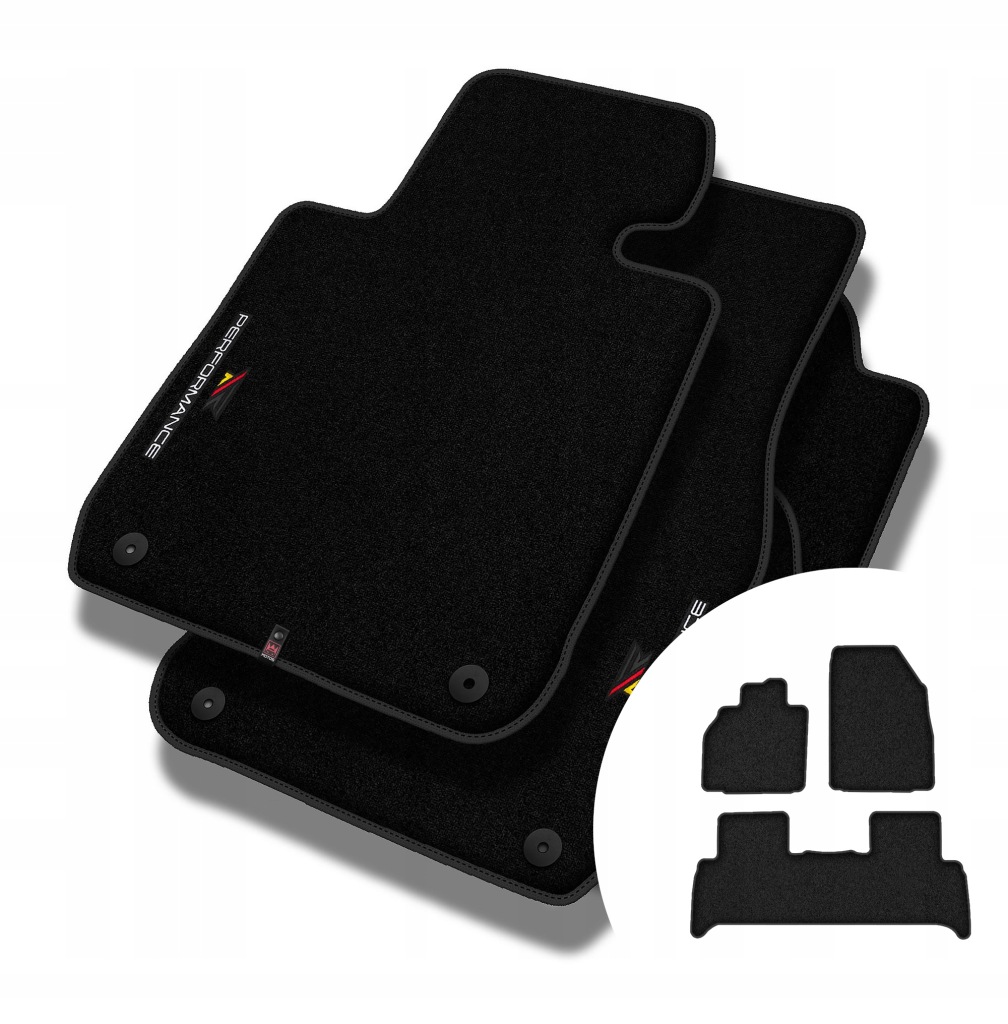 Velurové koberce Performance Premium pro Renault Grand Scenic II 2009-2016