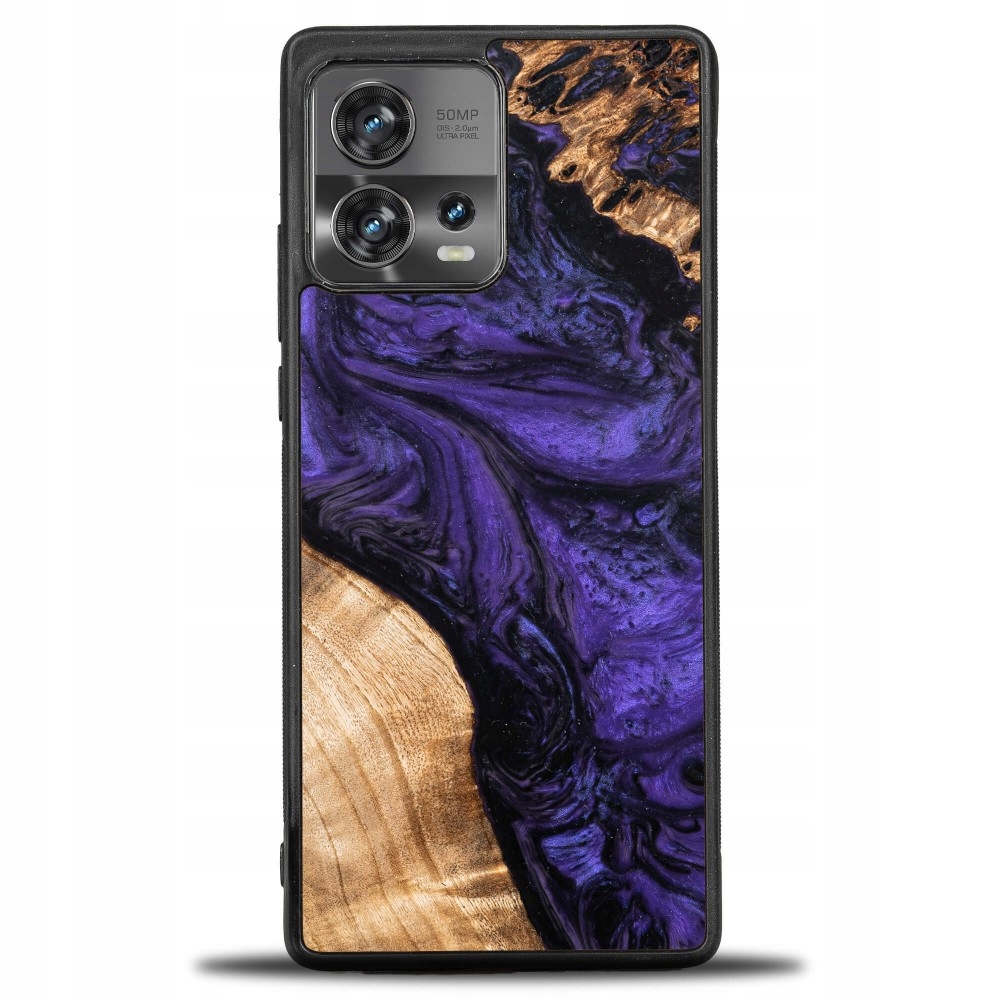 Pouzdro Bewood Unikátní Motorola Edge 30 Fusion Fialové