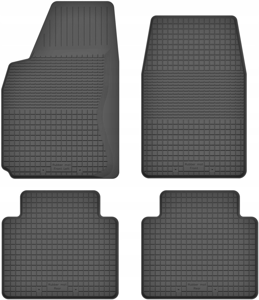Gumové koberce korýtkové pro Audi A8 D4 (10-17)