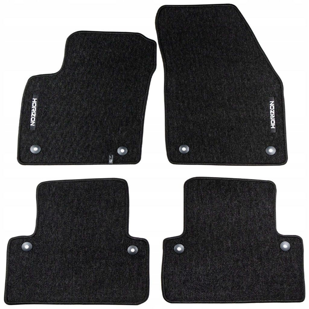 Velurové koberce Horizon Volvo S40 II 2004-2012 HR424449-2