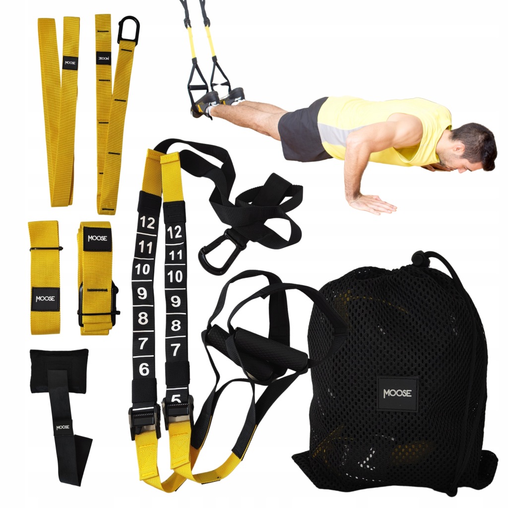 Zdjęcie okazji: 🔥 TRX PRO - Pasy TRENINGOWE w SUPER CENIE! Crossfit JAK Z SIŁOWNI!