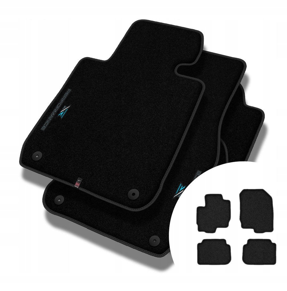 Velurové koberce Performance Premium pro Mitsubishi Colt VI 2005-2009