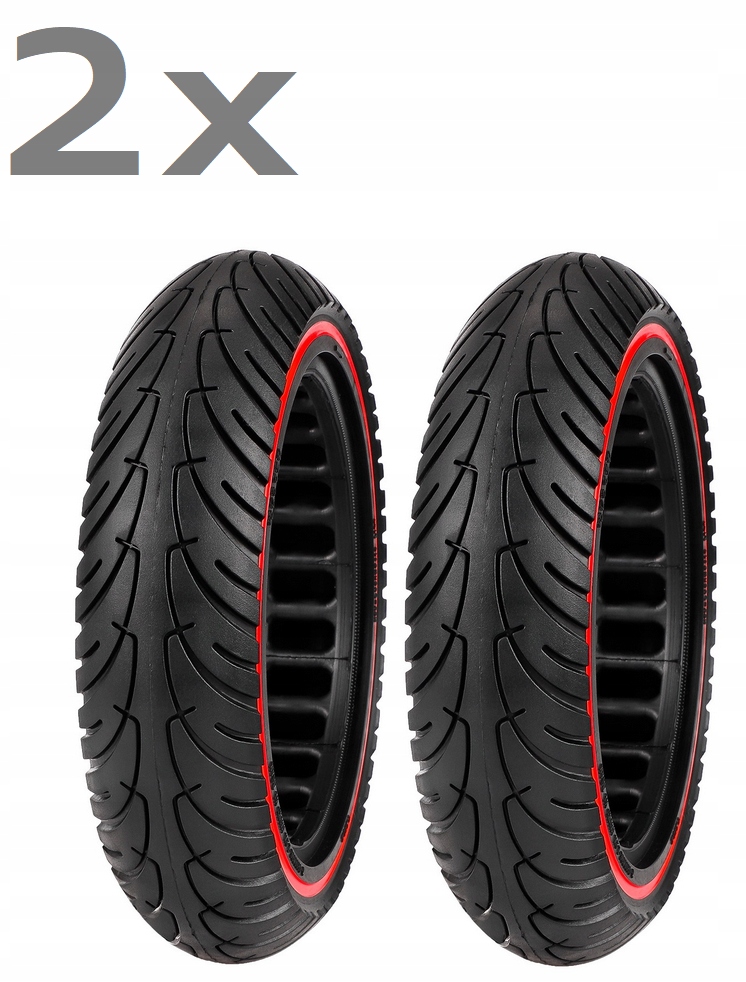 2x Plná Pneumatika Pro Elektrickou Koloběžku 8,5 x 2"