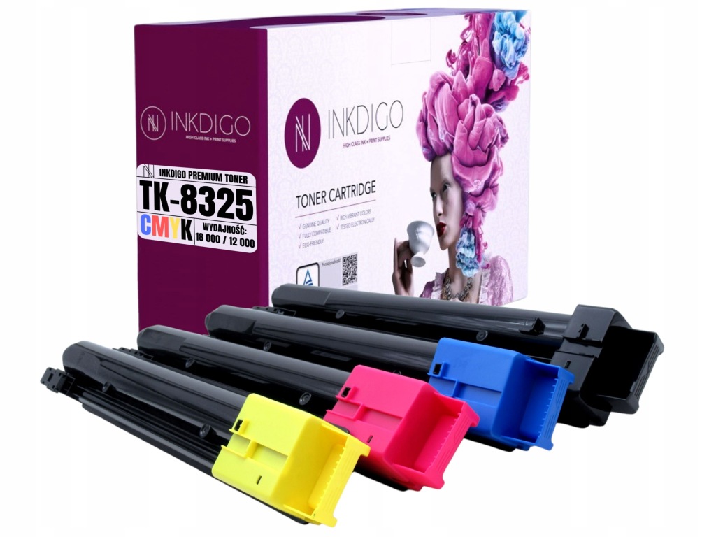 4x Toner pro tiskárny Kyocera TASKalfa 2551 ti náhradní TK8325