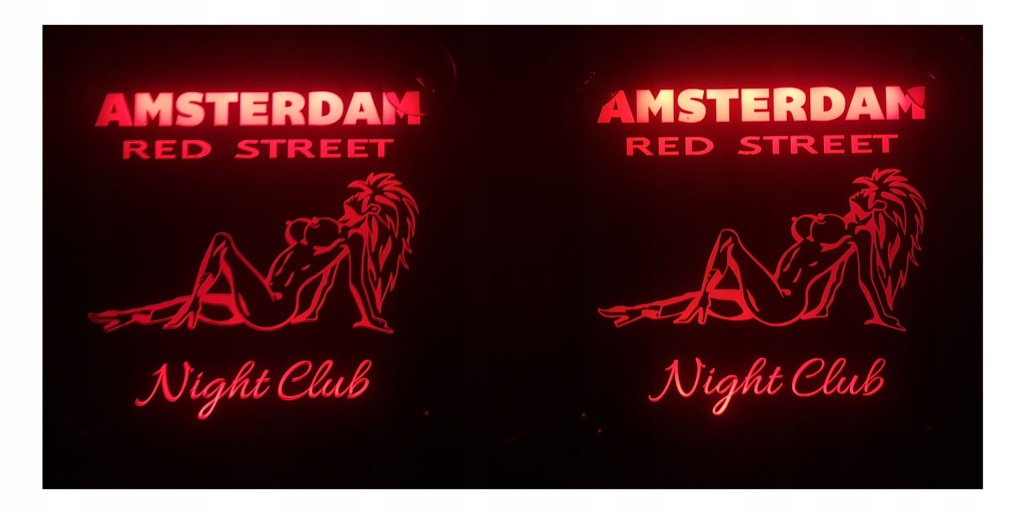 Rohové tabulky čtvercové amsterdam Led Lightbox pro: scania man volvo