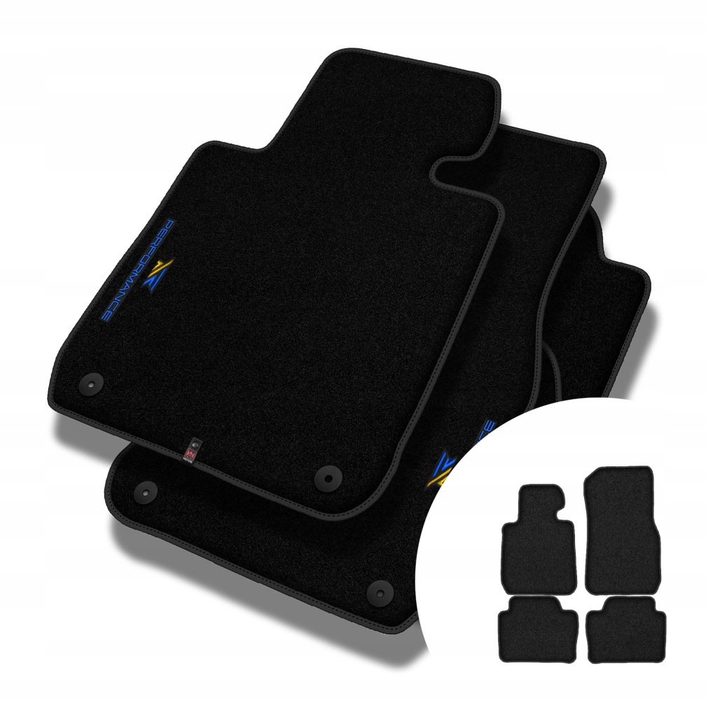 Velurové koberce Performance Premium pro Bmw řady 3 F31 2012-2018