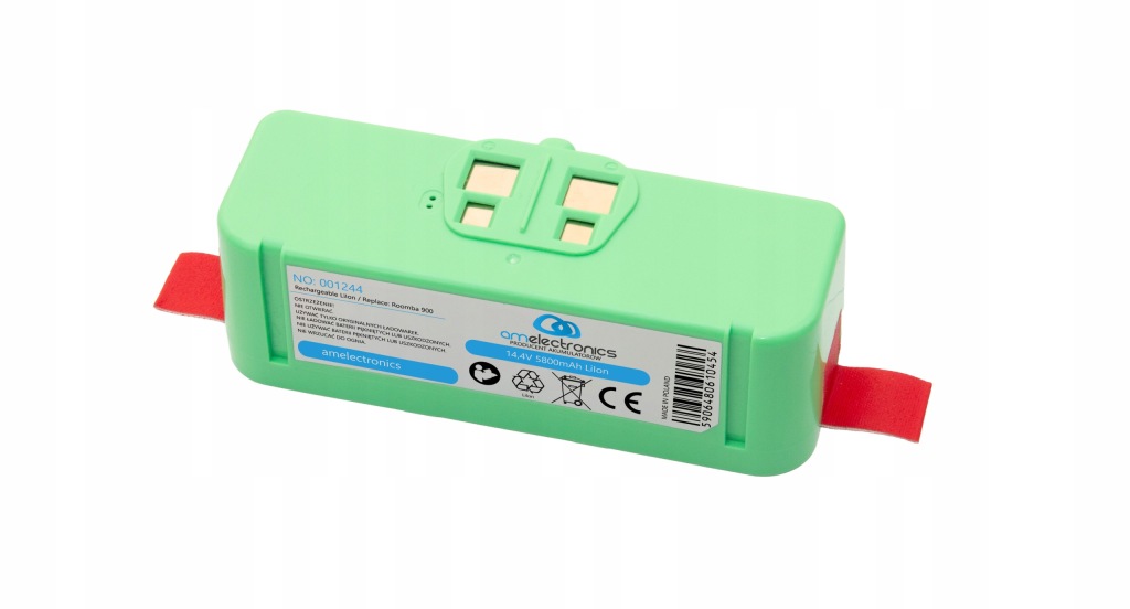 Baterie akumulátor pro vysavač roomba 900 14,4 V 5800 mAh LiIon (1244)