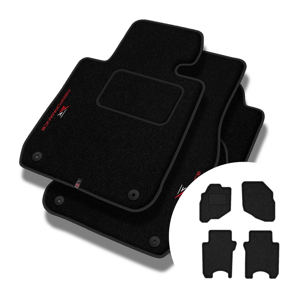 Velurové koberce Performance pro Honda Jazz II 2002-2008