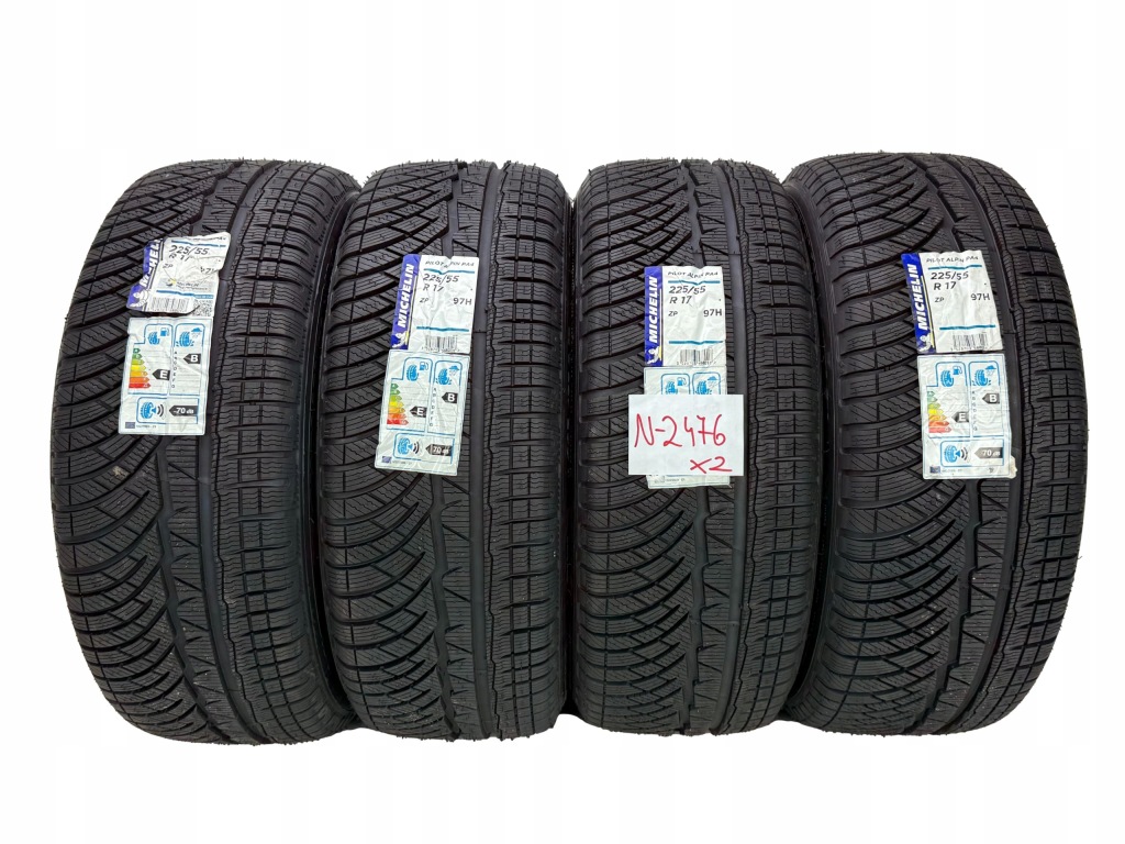 Bmw X1 F48 X2 F39 Felgi Koła Zimowe 225/55R17 Michelin Pilot Alpin 97H NOWE — zdjęcie 11