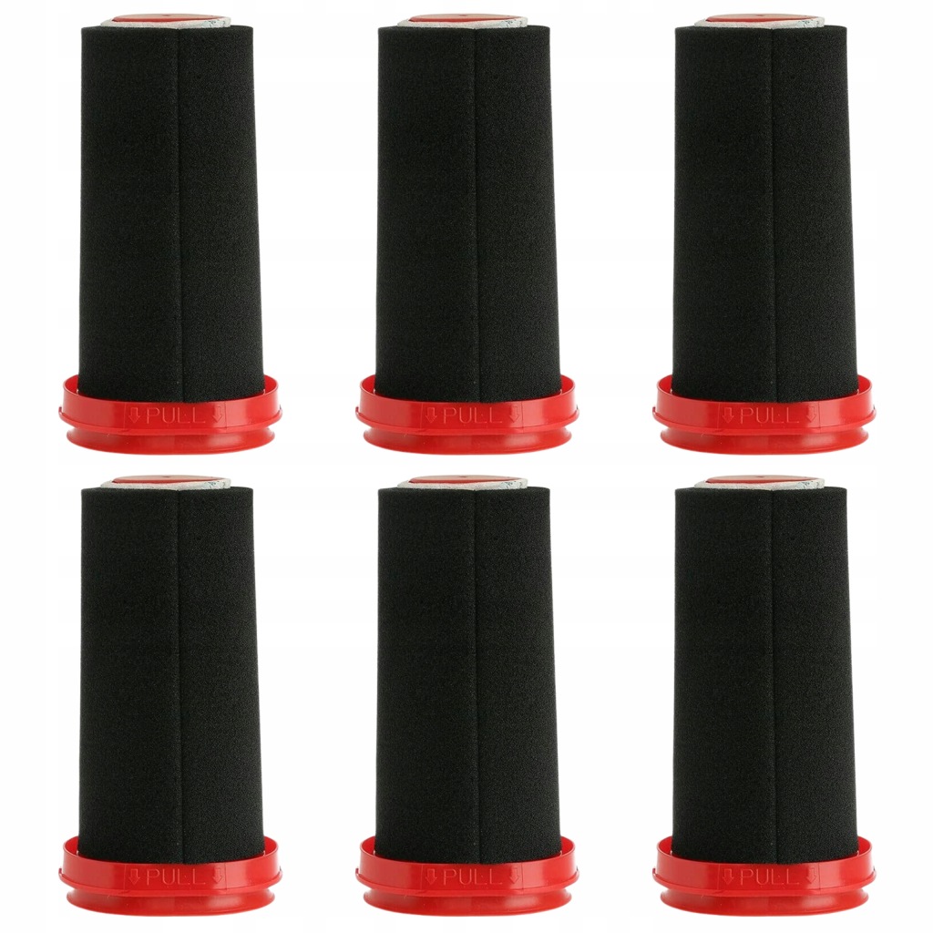 6 x Sada Filtrů Pro Vysavač Bosch Flexxo Série 4 /12026520