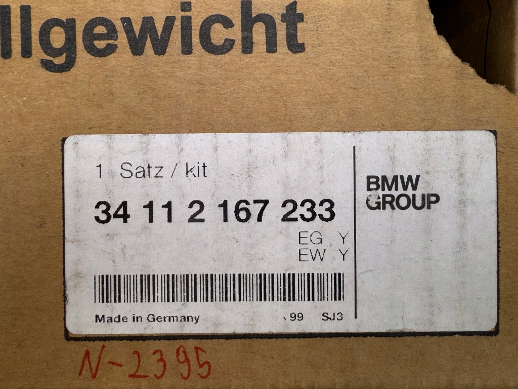 Mini R50 R52 R53 Klocki Hamulcowe Przód Z Czujnikiem OE 34112167233 2167233 — zdjęcie 8