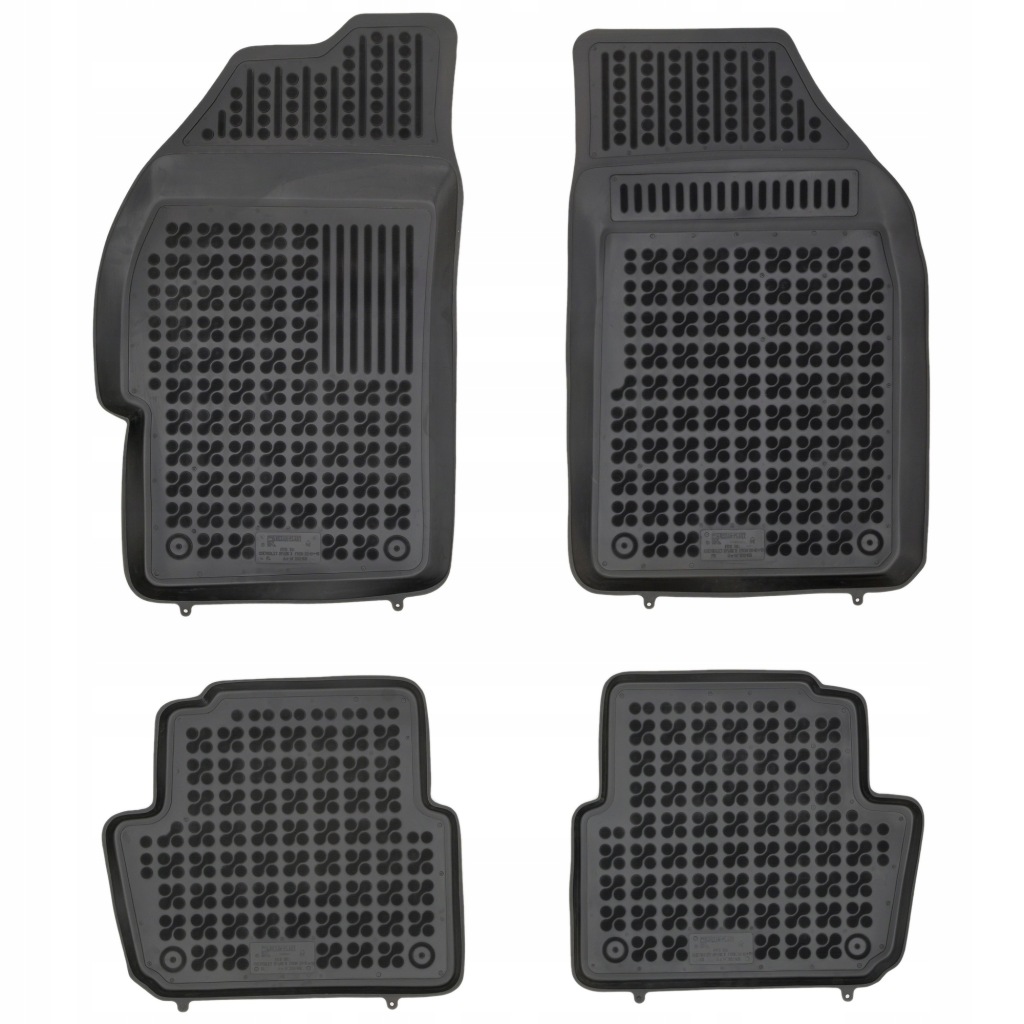 Gumové korýtkové koberce Chevrolet Spark III 2009-2012