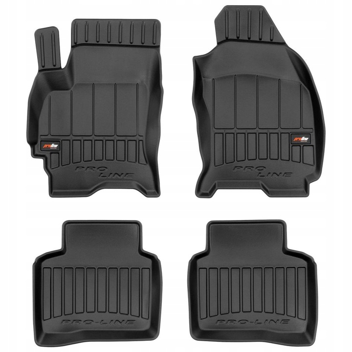 Koberce Gumové Stěrače Ford Mondeo Mk3 2000-2007 Korytka 3D